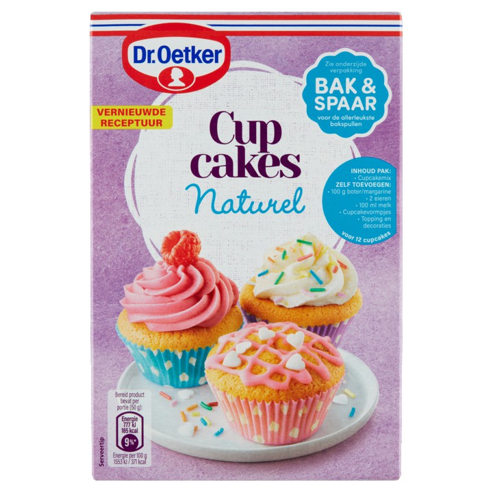 Dr. Oetker Cupcakes Naturel 300g