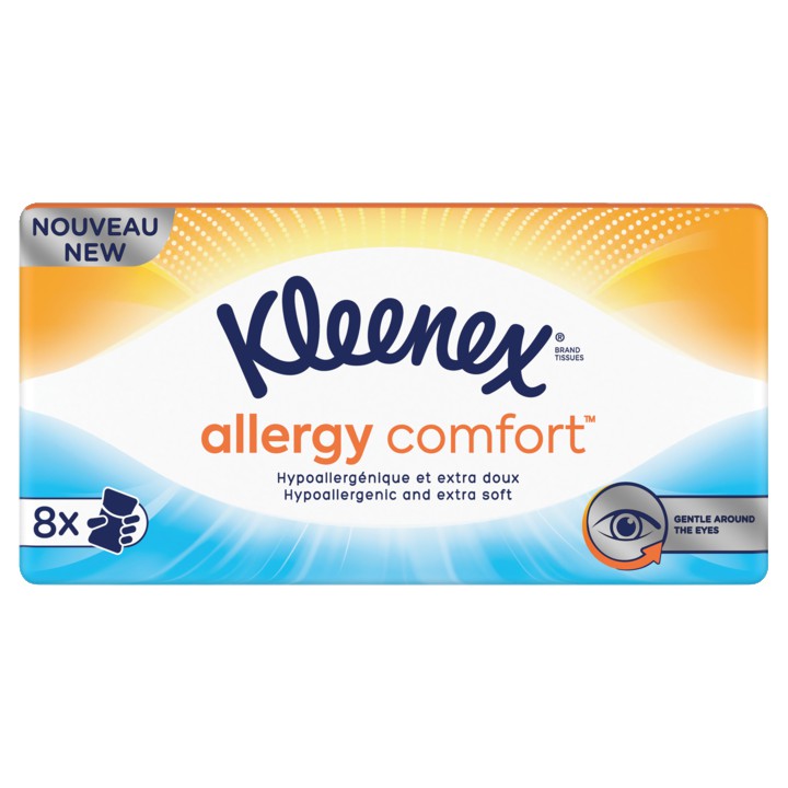 Kleenex Zakdoekjes - Allergy Comfort 9sc (P8x10)