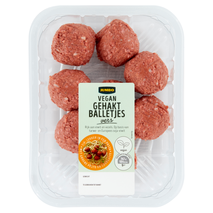 Jumbo Vegan Gehakt Balletjes Vers 240g