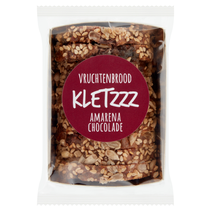 Kletzzz Vruchtenbrood Amarena Chocolade 100g