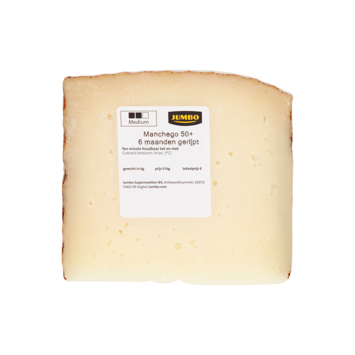 Jumbo Manchego 50+ Kaas ca. 170g