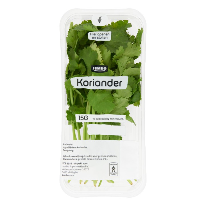 Jumbo Koriander Vers 15g