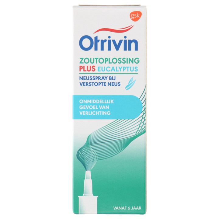 Otrivin Zoutoplossing plus neusspray eucalyptus 20ml