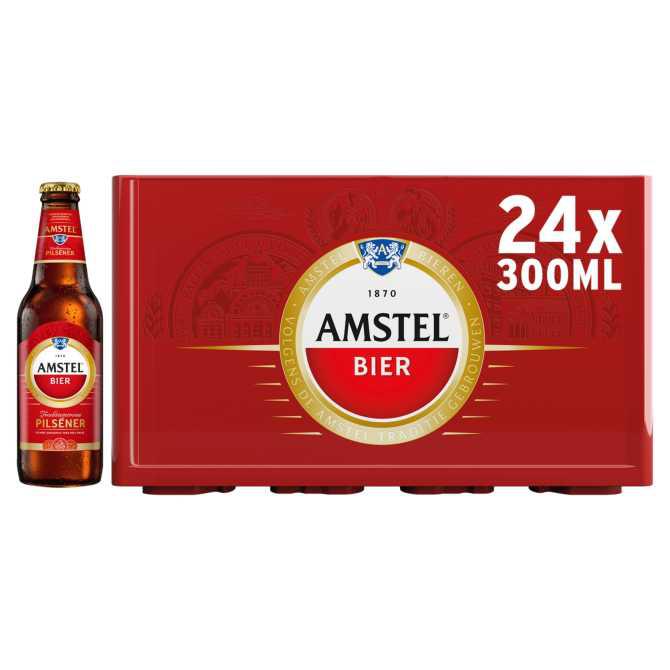 Amstel Pilsener bier fles 24x30cl krat