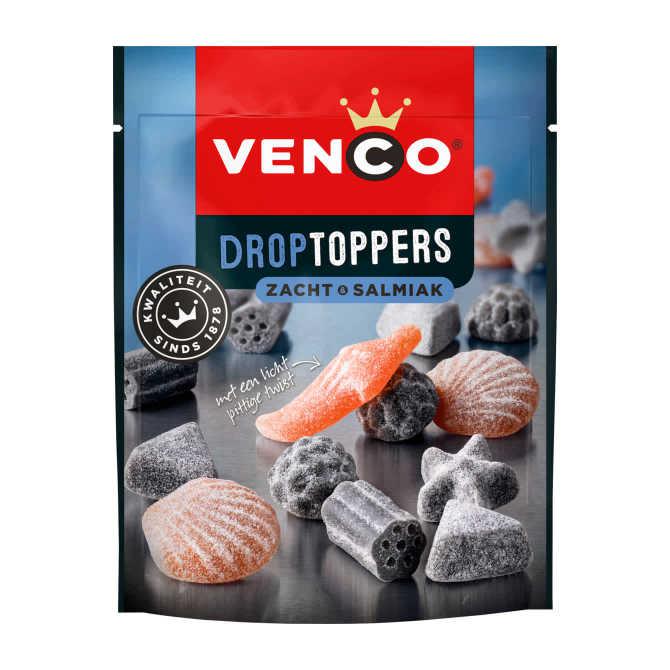 Venco Droptoppers zoet &amp; salmiak