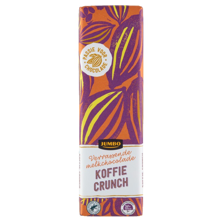 Jumbo Verrassende Melkchocolade Koffie Crunch 200g