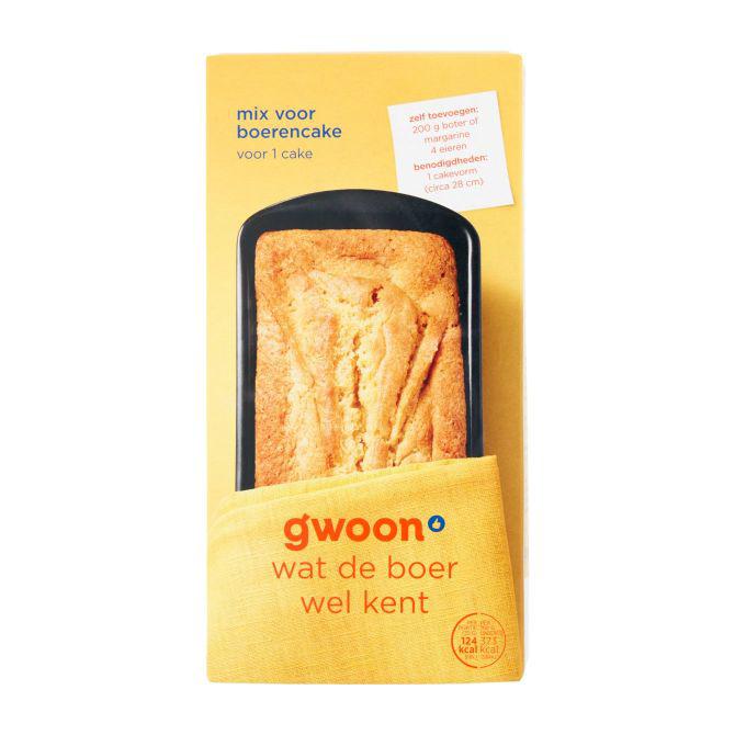 g&#039;woon Mix voor boerencake