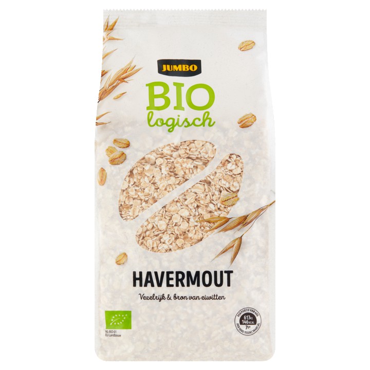 JUMBO Biologisch Havermout 500g