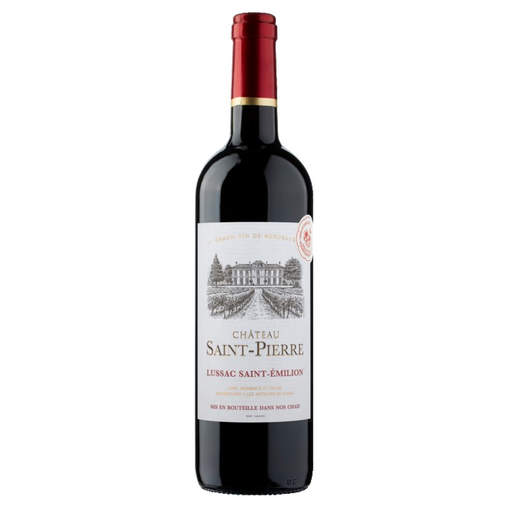 Ch&amp;acirc;teau Saint-Pierre - Lussac Saint-Emilion - Merlot - 750ML