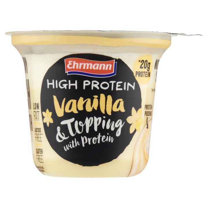 Ehrmann High Protein Vanilla &amp;amp; Topping with Protein 200g