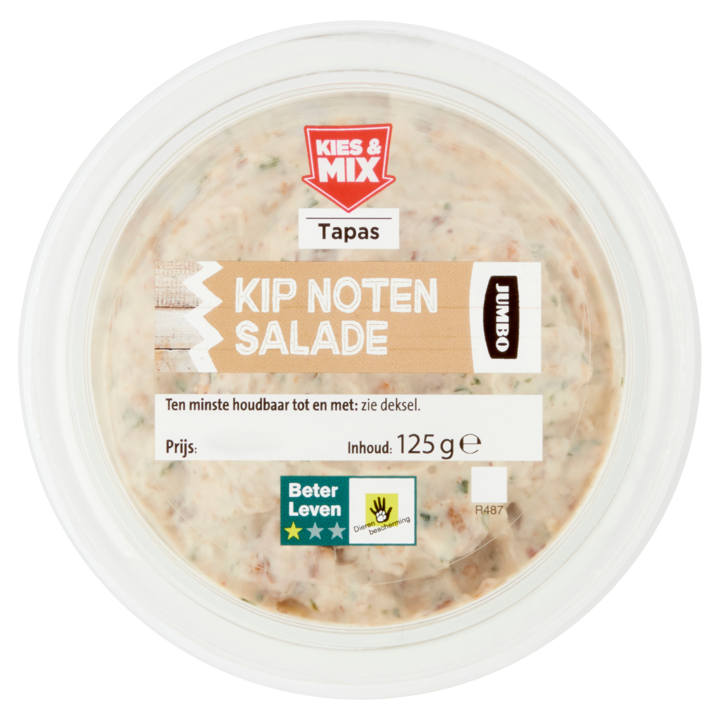 Jumbo Kip Noten Salade 125g