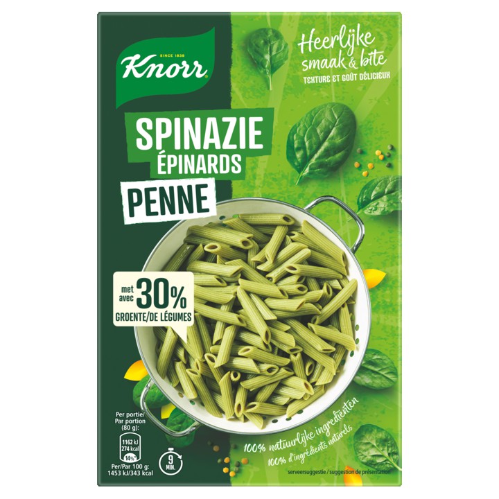 Knorr Spinazie Penne&amp;nbsp; 300g