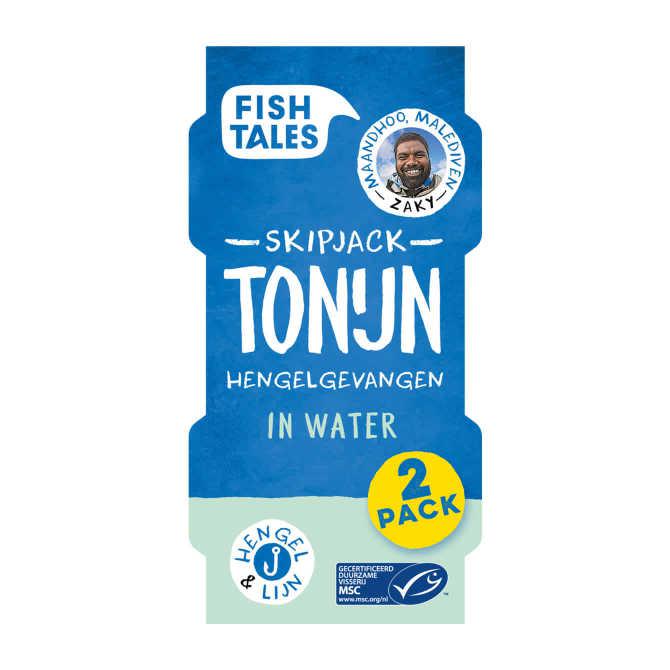 Fishtales 2-pack tonijn in water