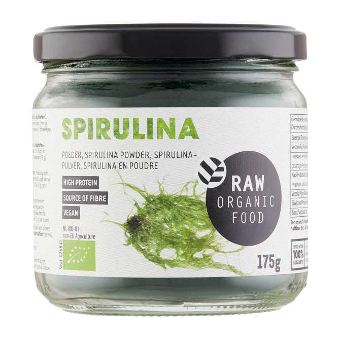 Raw Organic Food spirulina poeder