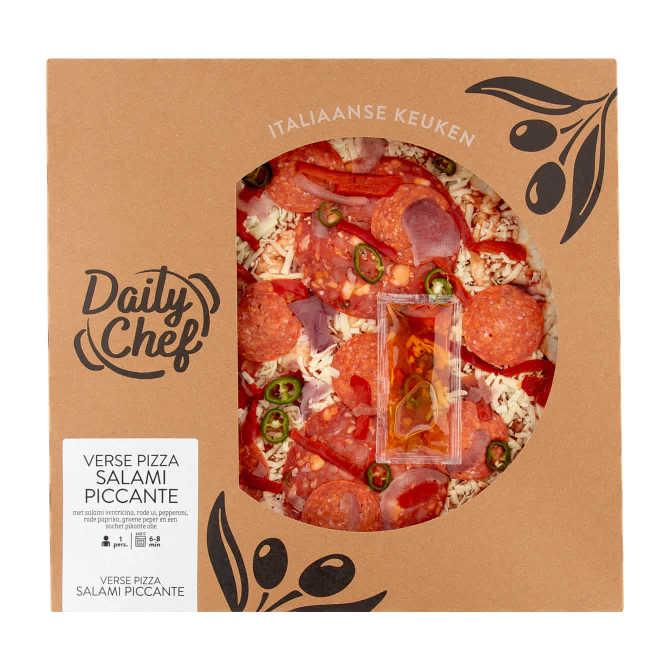 Daily Chef Verse pizza salami picante