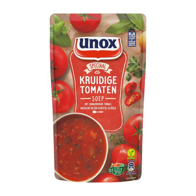 Unox Kruidige tomatensoep