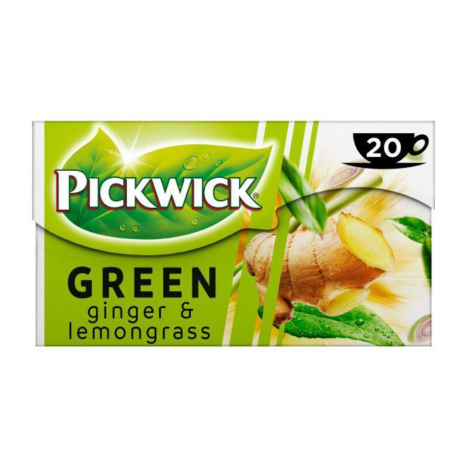 Pickwick Ginger &amp; lemongrass groene thee