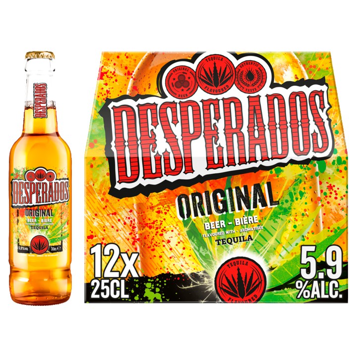 Desperados Original Bier Partypack Fles 12 x 250ml