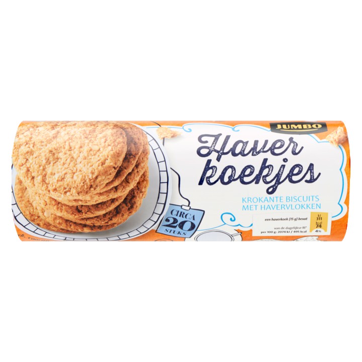 Jumbo Haverkoekjes ca. 20 Stuks