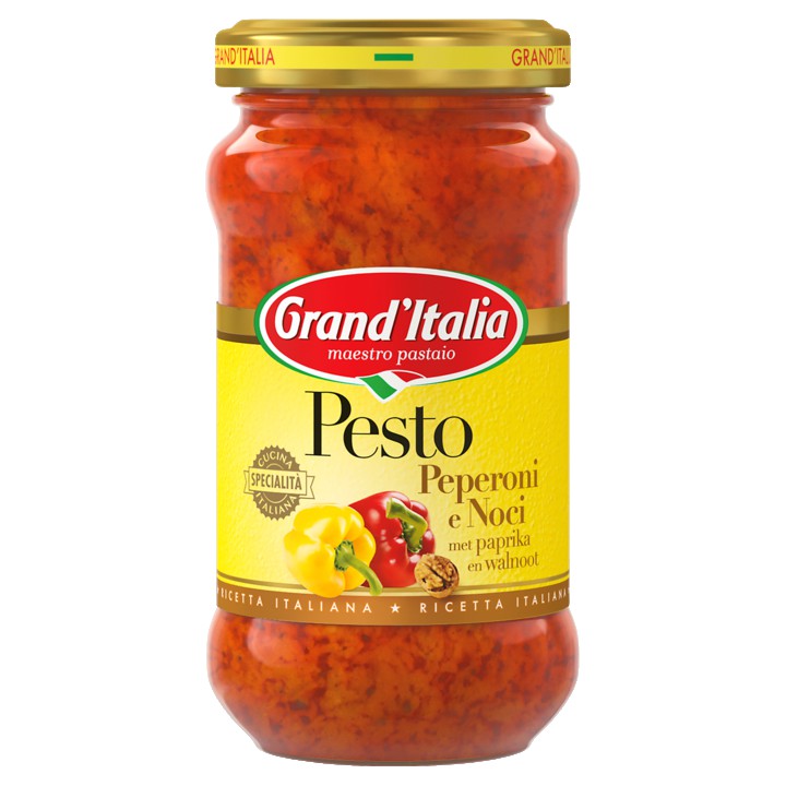 Grand&amp;#x27;Italia Pesto Peperoni e Noci 185g