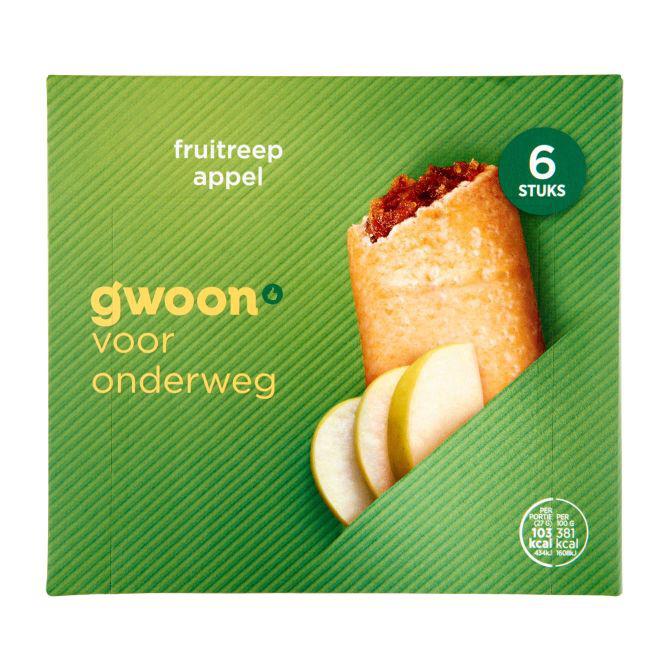 g&#039;woon Fruitreep appel