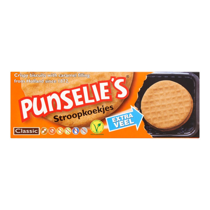 Punselie&amp;#x27;s Stroopkoekjes Classic 215g