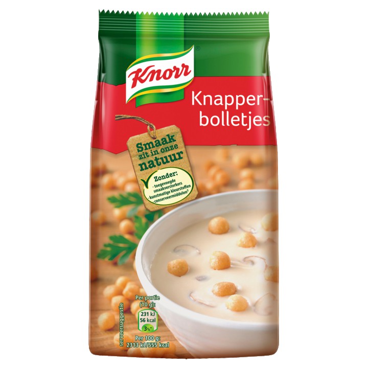 Knorr Soep Croutons Knapperbollen 100g