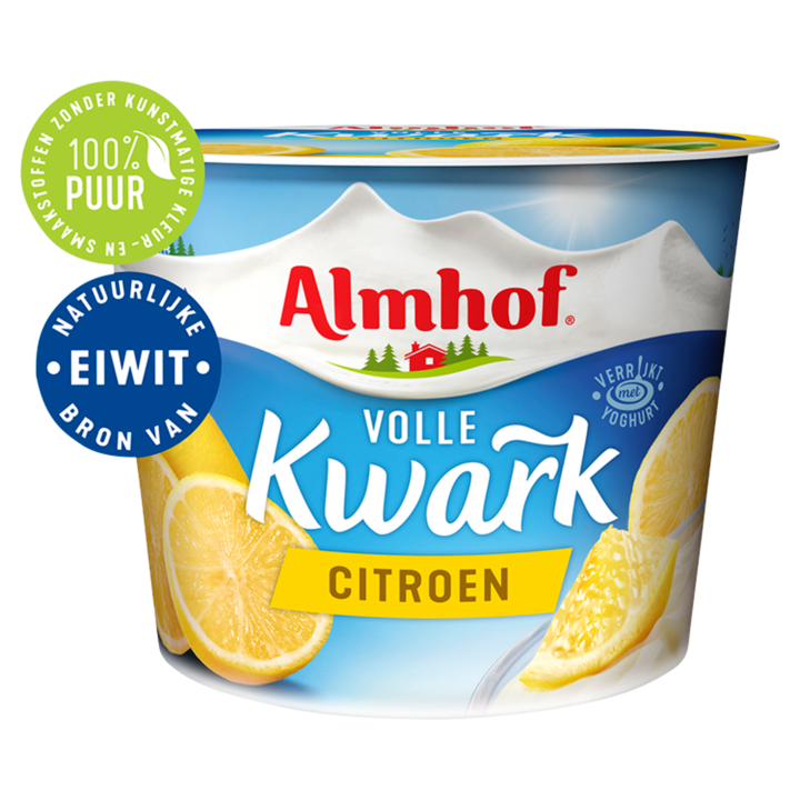 Almhof Volle Kwark Citroen 500g