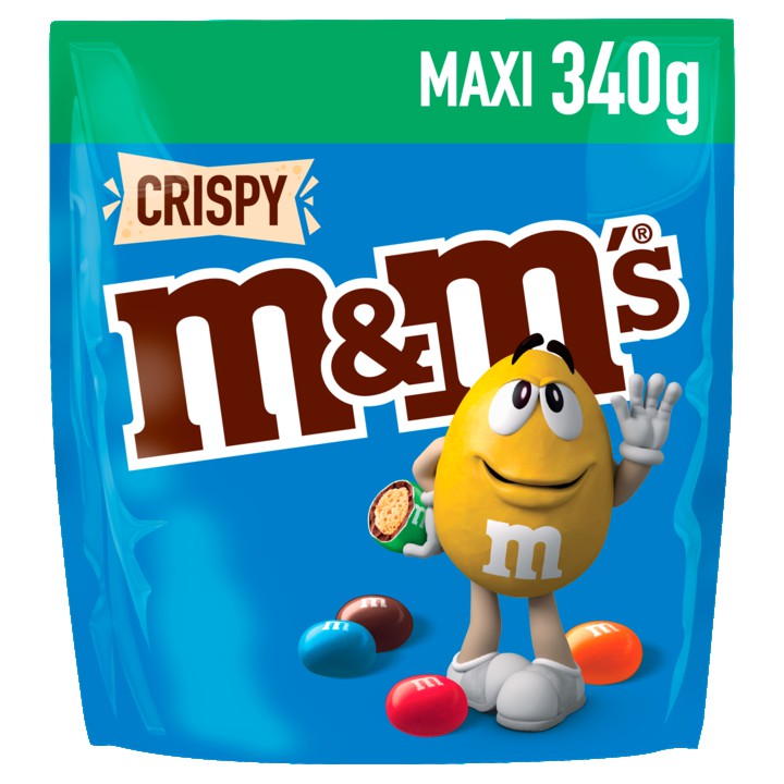 M&amp;amp;M&amp;#x27;S Crispy chocolade 340g