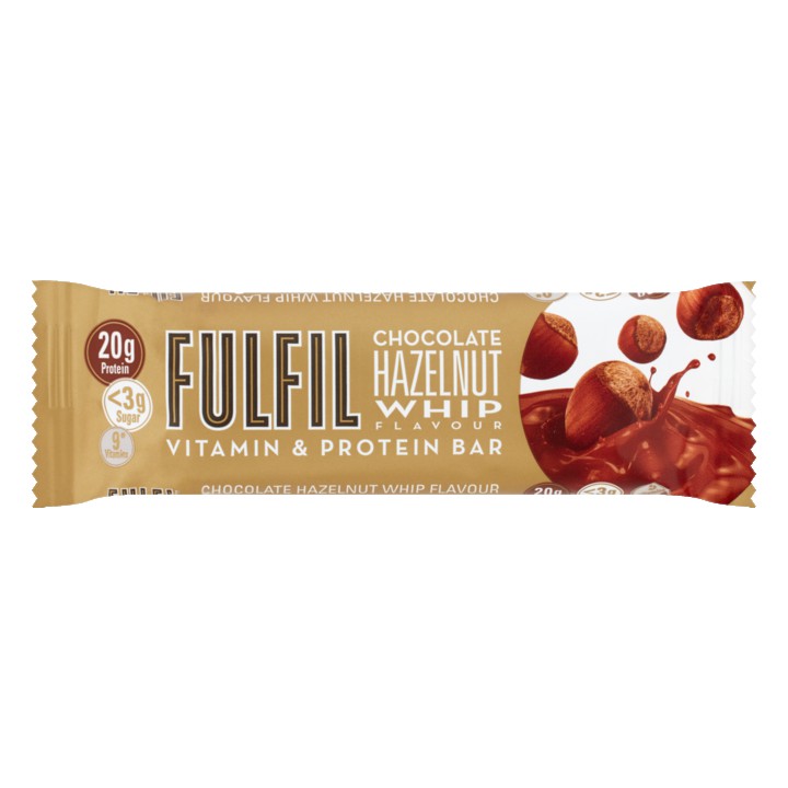 Fulfil Chocolate Hazelnut Whip Flavour Vitamin &amp;amp; Protein Bar 55g