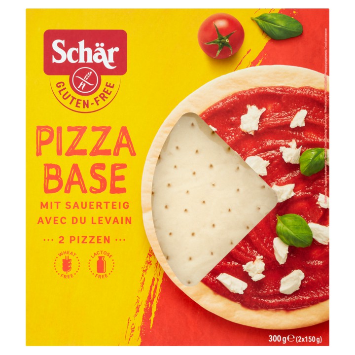 Sch&amp;auml;r Pizza Base Glutenvrij 2 x 150g