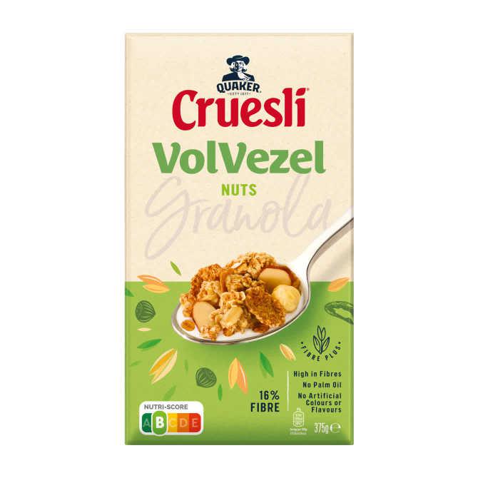 Quaker Cruesli volvezel noten