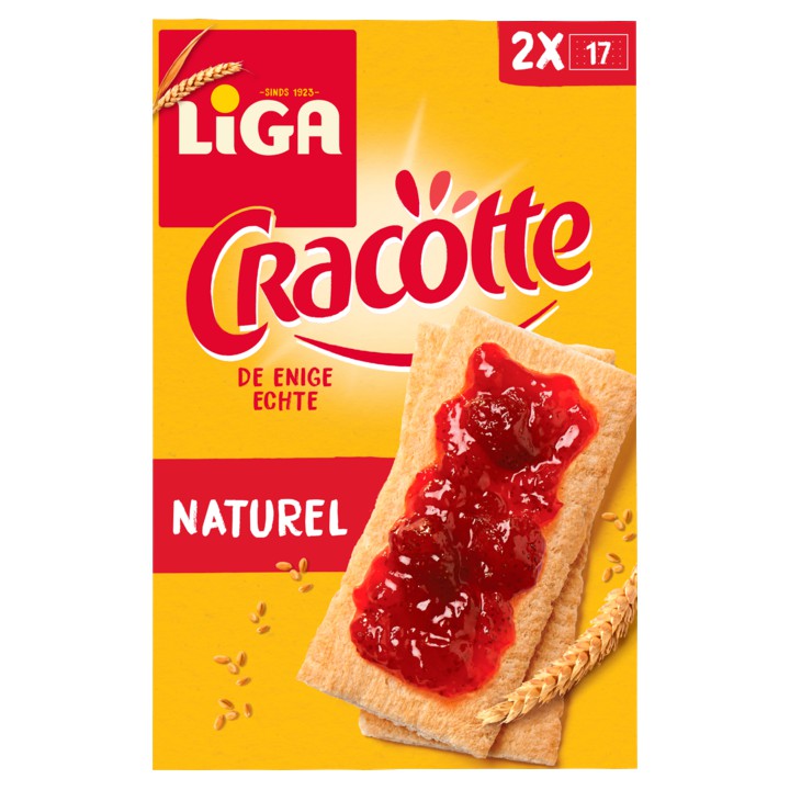 LiGA Cracotte crackers Naturel 250g