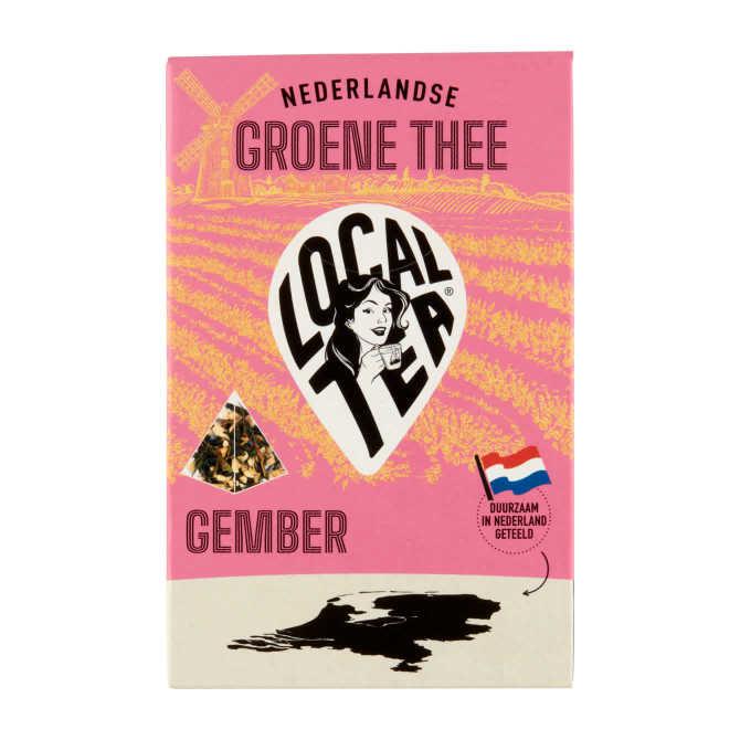 LocalTea Groene thee gember