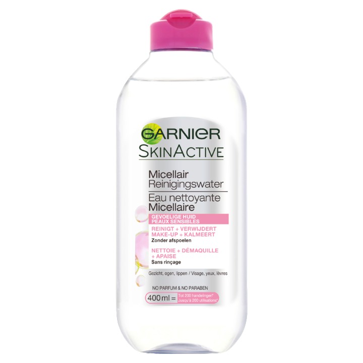 Garnier SkinActive Micellair Reinigingswater Gevoelige Huid - 400ml