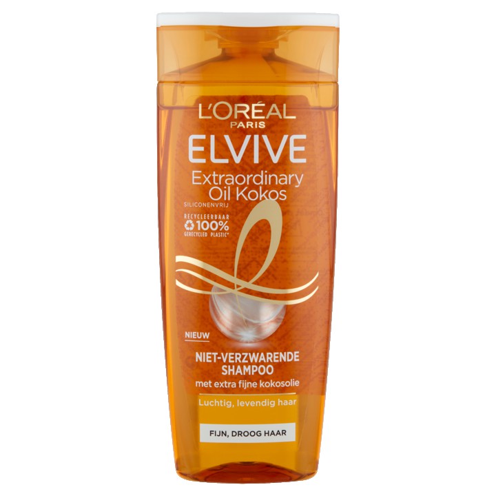 L&amp;#x27;Or&amp;eacute;al Paris Elvive Extraordinary Oil Kokos Niet-Verzwarende Shampoo 250ml