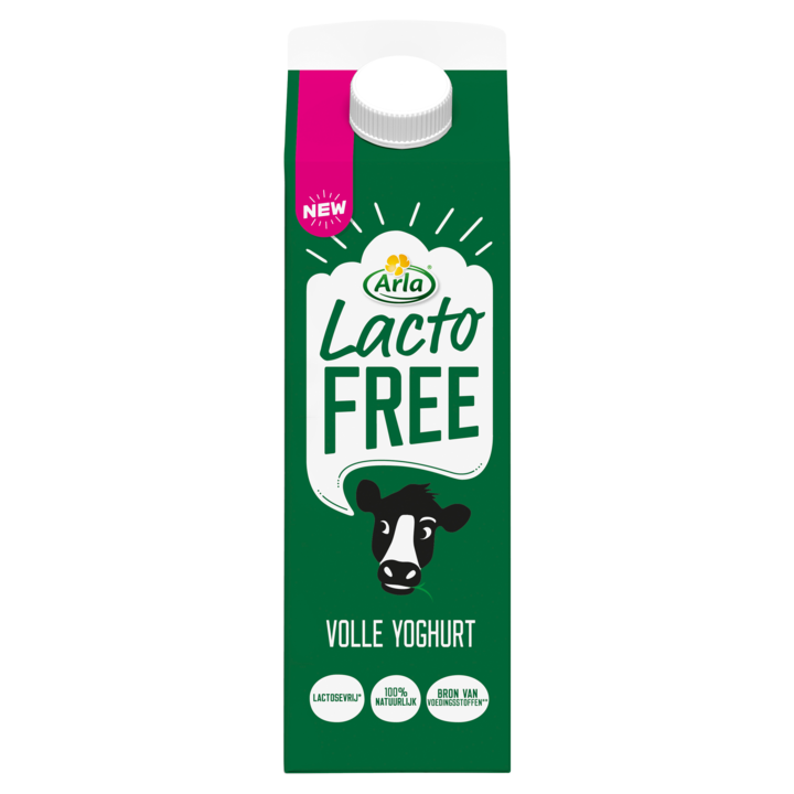 Arla Lactofree Volle Yoghurt Lactosevrij 1L