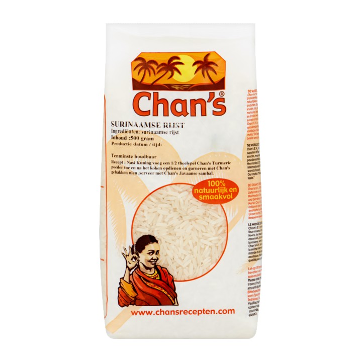 Chan&amp;#x27;s Surinaamse Rijst 500g