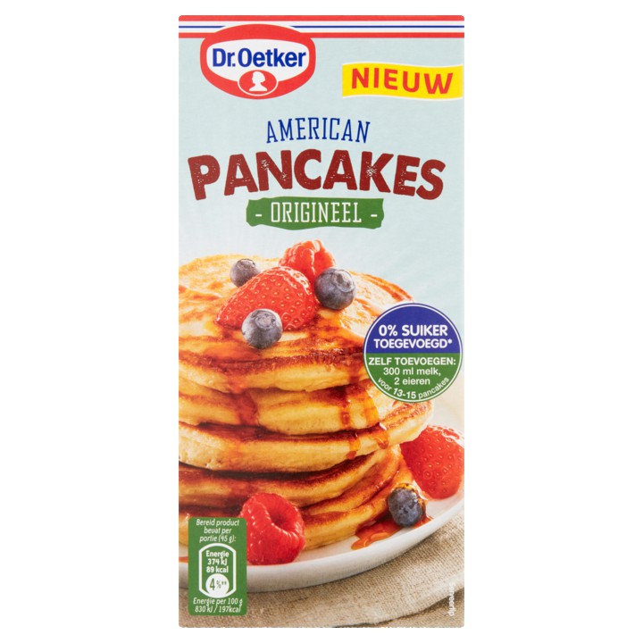 Dr. Oetker American Pancakes Origineel 300g