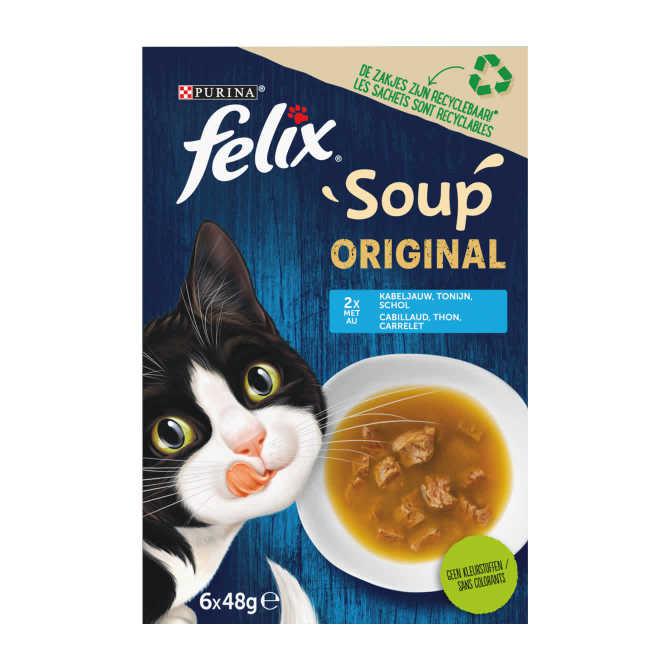 Felix Soup Visselectie kattensoep