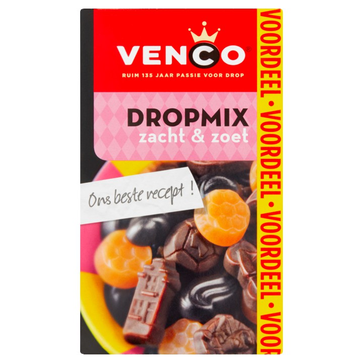 Venco Dropmix Zacht Zoet 475g