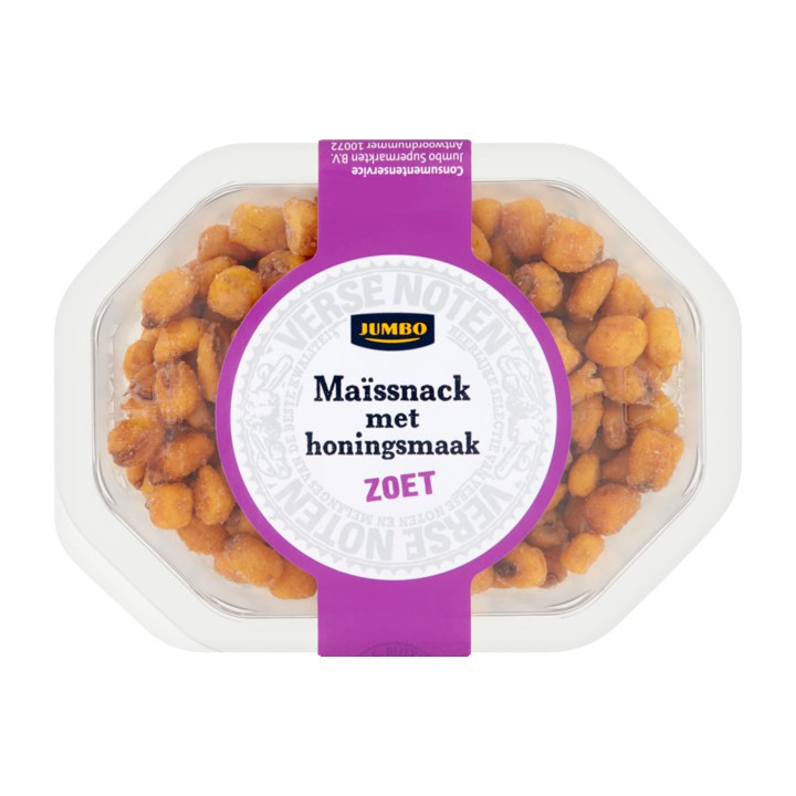 Jumbo Ma&amp;iuml;ssnack met Honingsmaak Zoet 125g