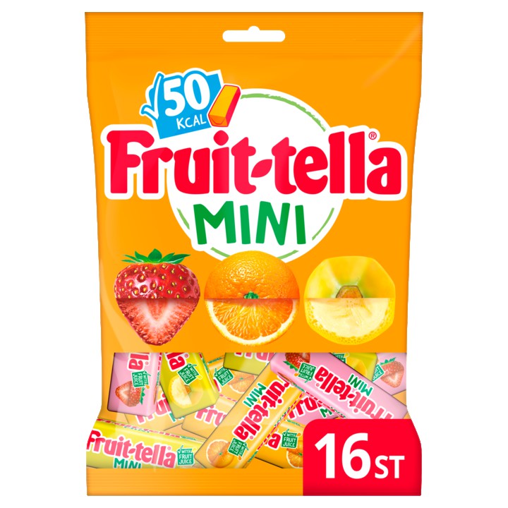 Fruittella Mini Uitdeel snoep Snoepmix Zak 203 gram