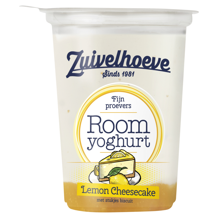 Zuivelhoeve Roomyoghurt Lemon-Cheesecake 450g