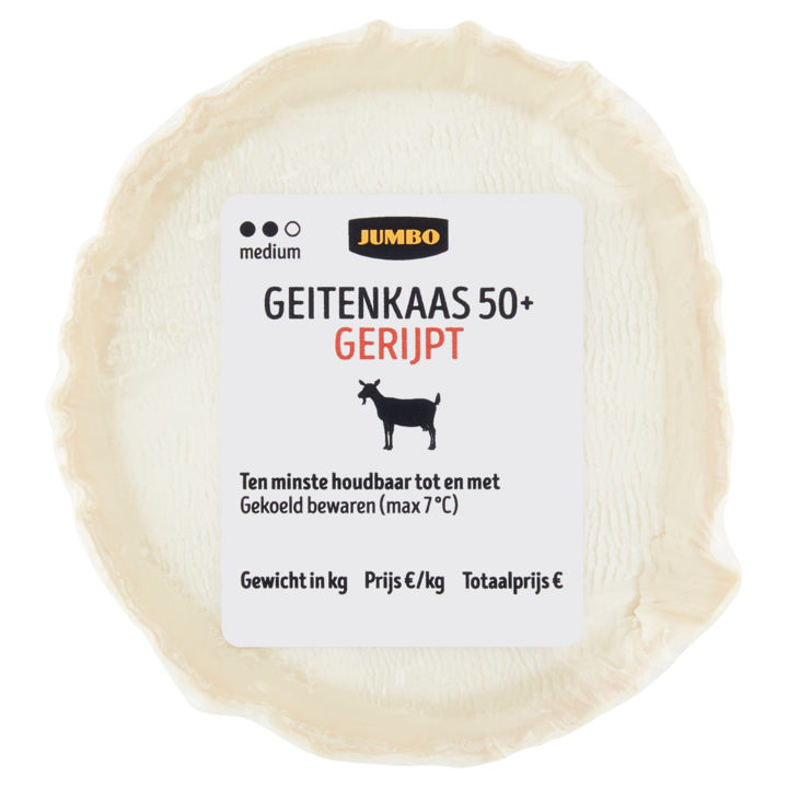 Jumbo Geitenkaas 50+ Gerijpt ca. 125g