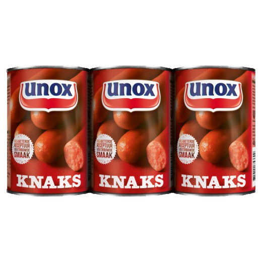 Unox Knakworst Knaks 3 x 400g