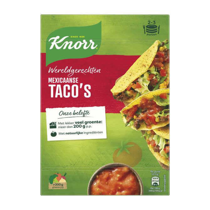 Knorr Wereldgerechten taco&#039;s