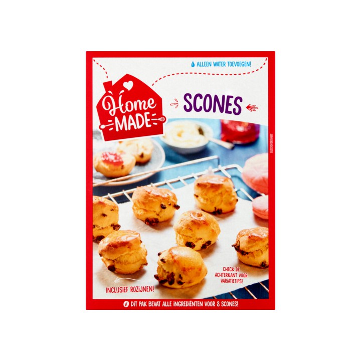 HomeMade Complete Mix voor Scones 385g