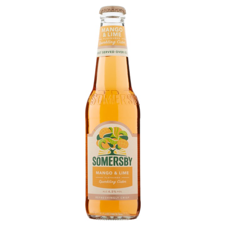 Somersby Mango &amp;amp; Lime Flavoured Sparkling Cider 33cl