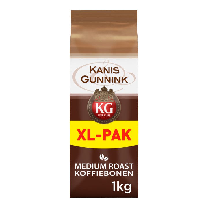 Kanis &amp;amp; Gunnink Medium Koffiebonen 1kg